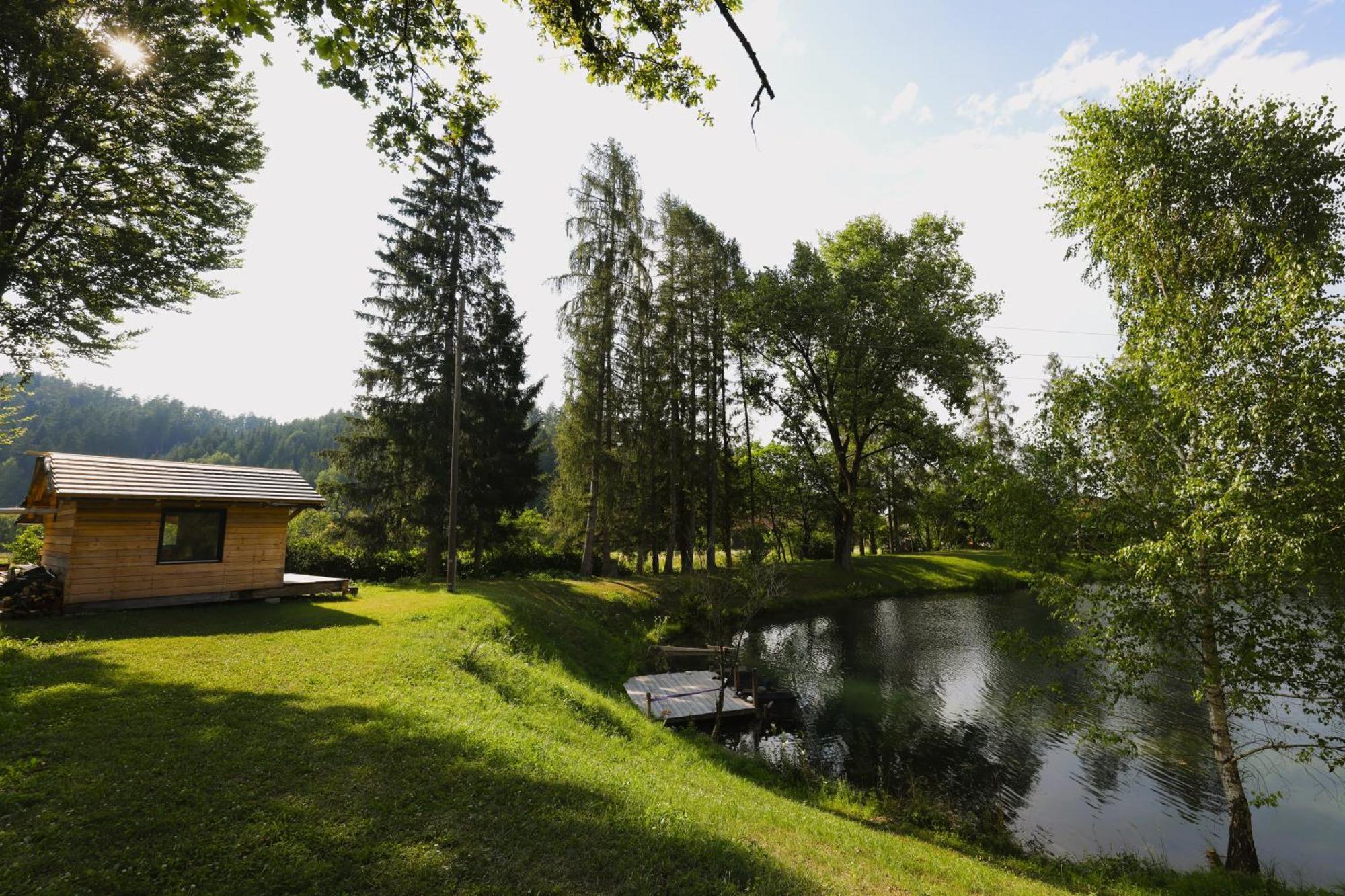 Apartamento Haus Am Fischteich Feistritz ob Bleiburg Exterior foto